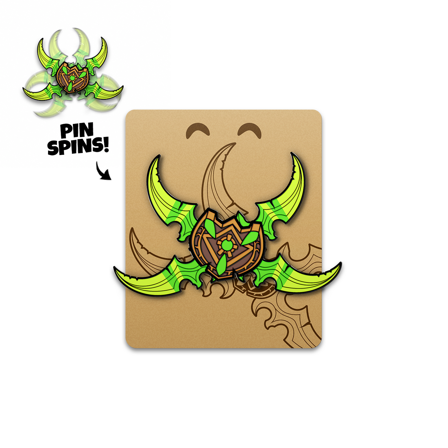 Illidian Stormrage's Warglaives Pin