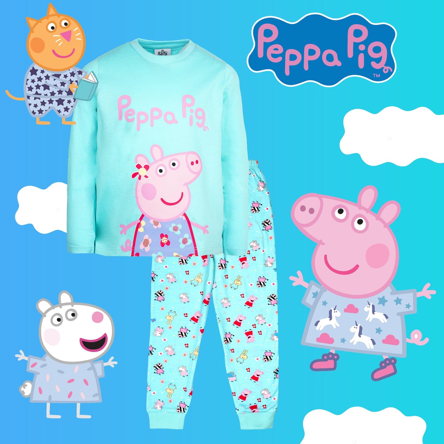 Pyjama – Peppa Pig – Turquoise