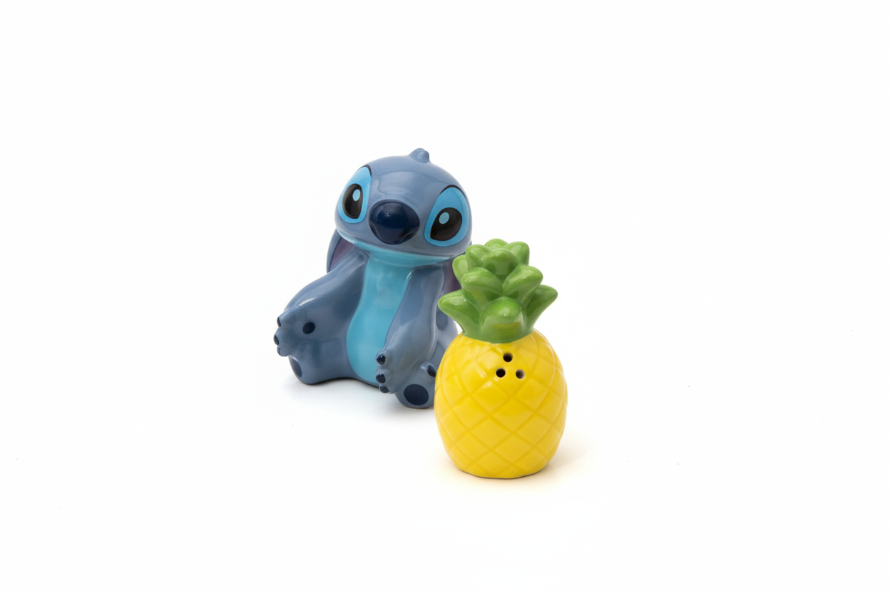 Salière et poivrière Lilo et Stitch - Stitch et Ananas - PRECOMMANDE* – vue 6