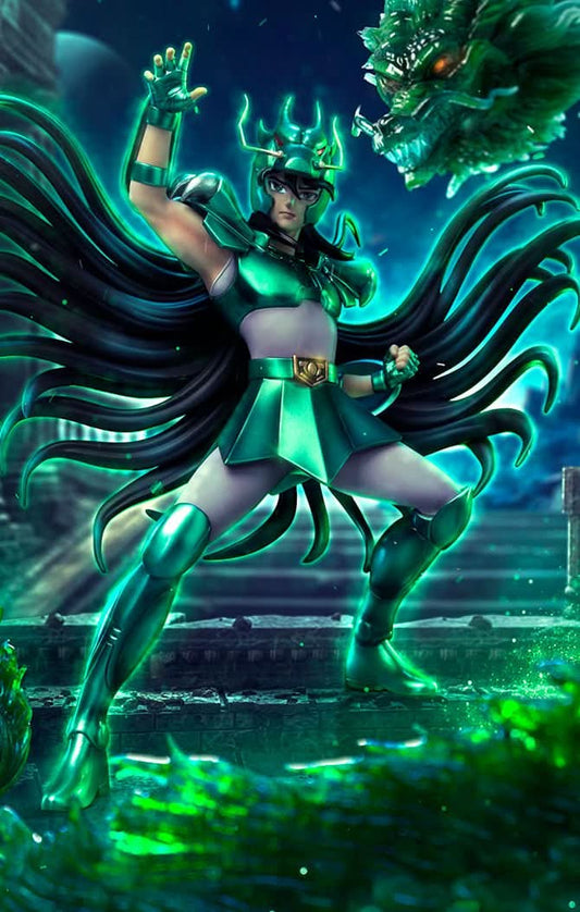 Statue Dragon Shiryu Deluxe - Saint Seiya - Art Scale 1/10