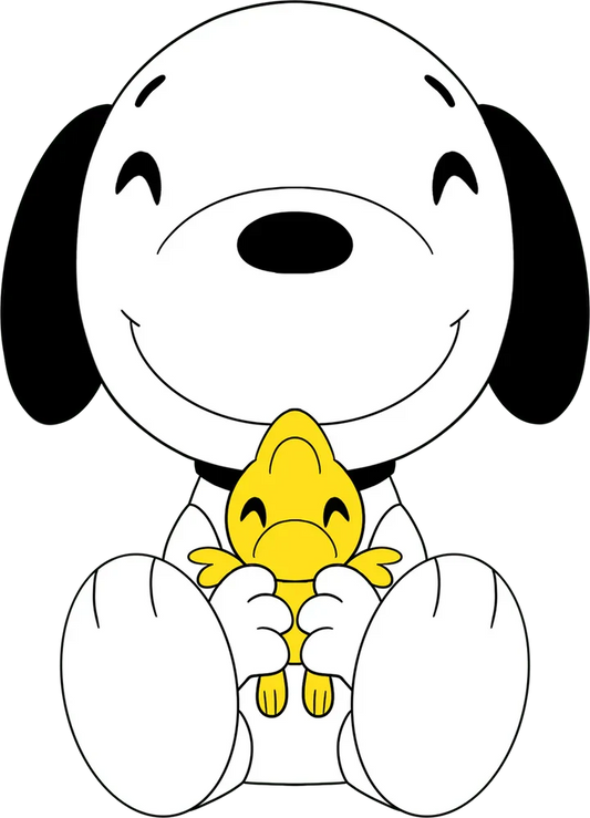 snoopy and woodstock plush youtooz