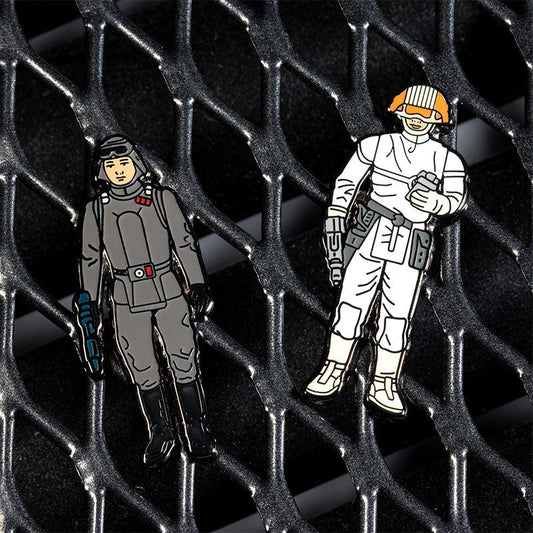Pin's Star Wars Commandant AT-AT & Pilote Cloud Car Set 1.23 – Pin Kings Numskull