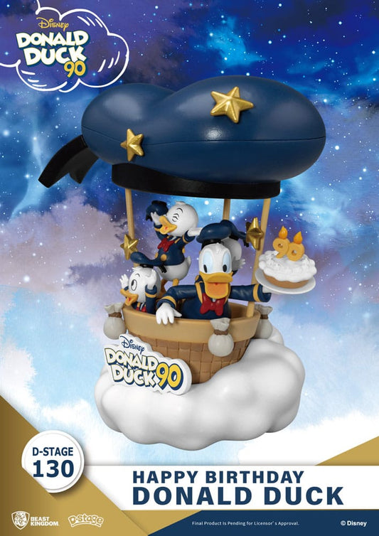 D-Stage Donald Duck "90-jarig jubileum" diorama