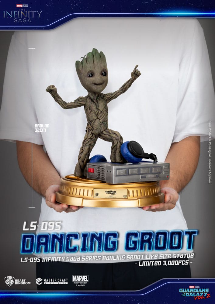 Guardians of the Galaxy-Statue – Dancing Groot
