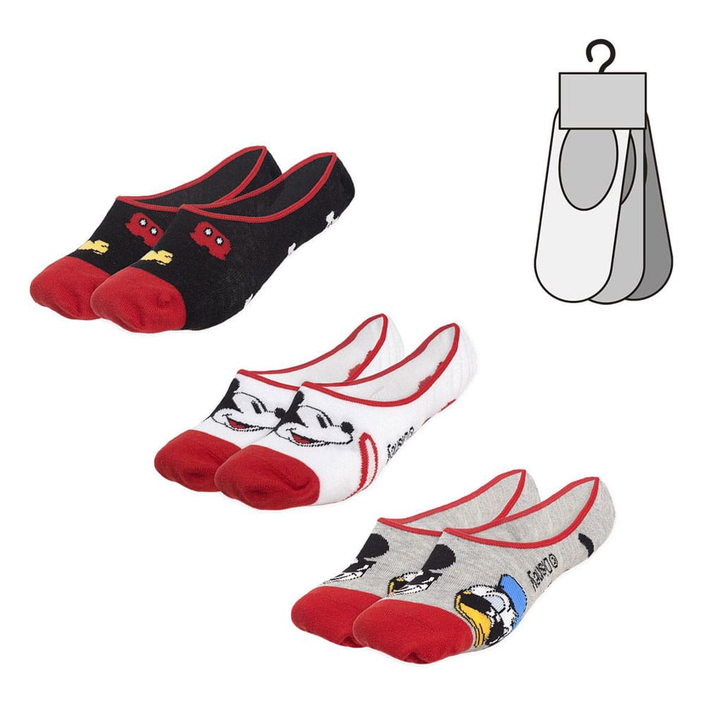 3er-Pack Disney-Socken – Mickey