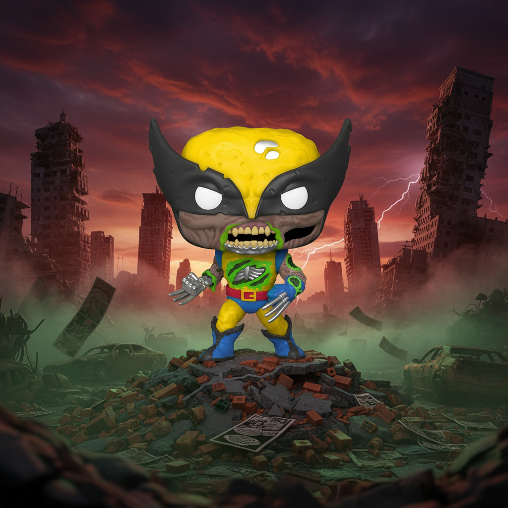 Funko Marvel POP! Zombies - Wolverine