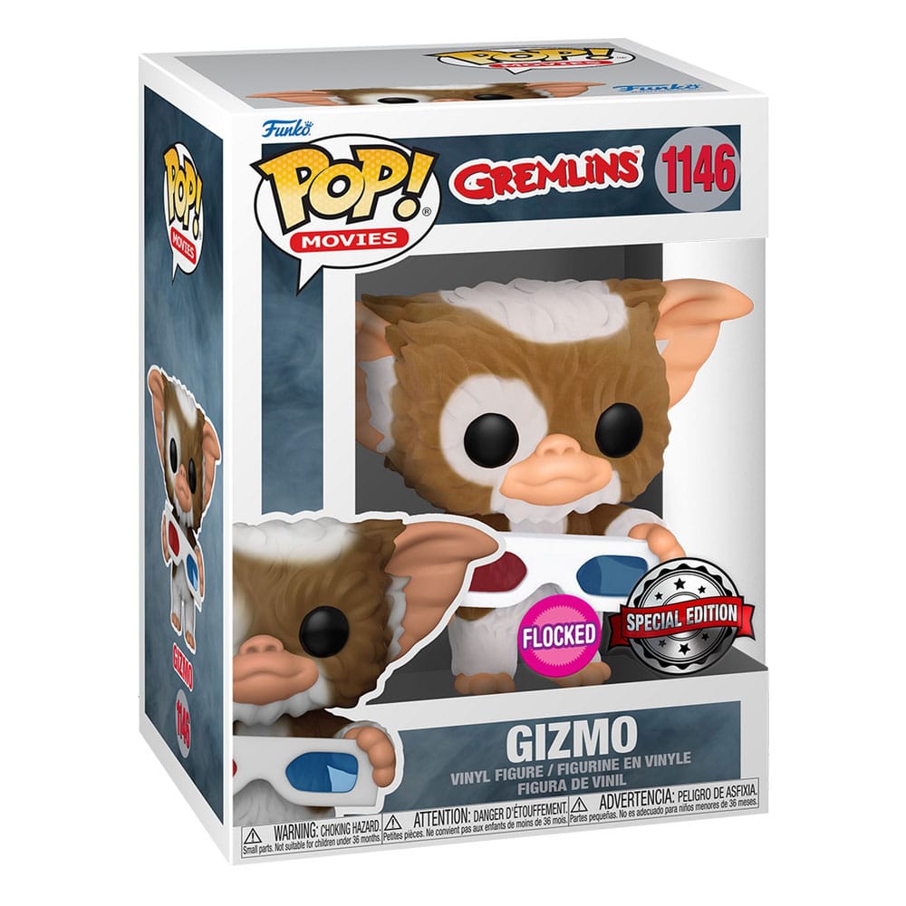 Funko Pop! Gizmo avec Lunettes 3D (Flocked) – Gremlins