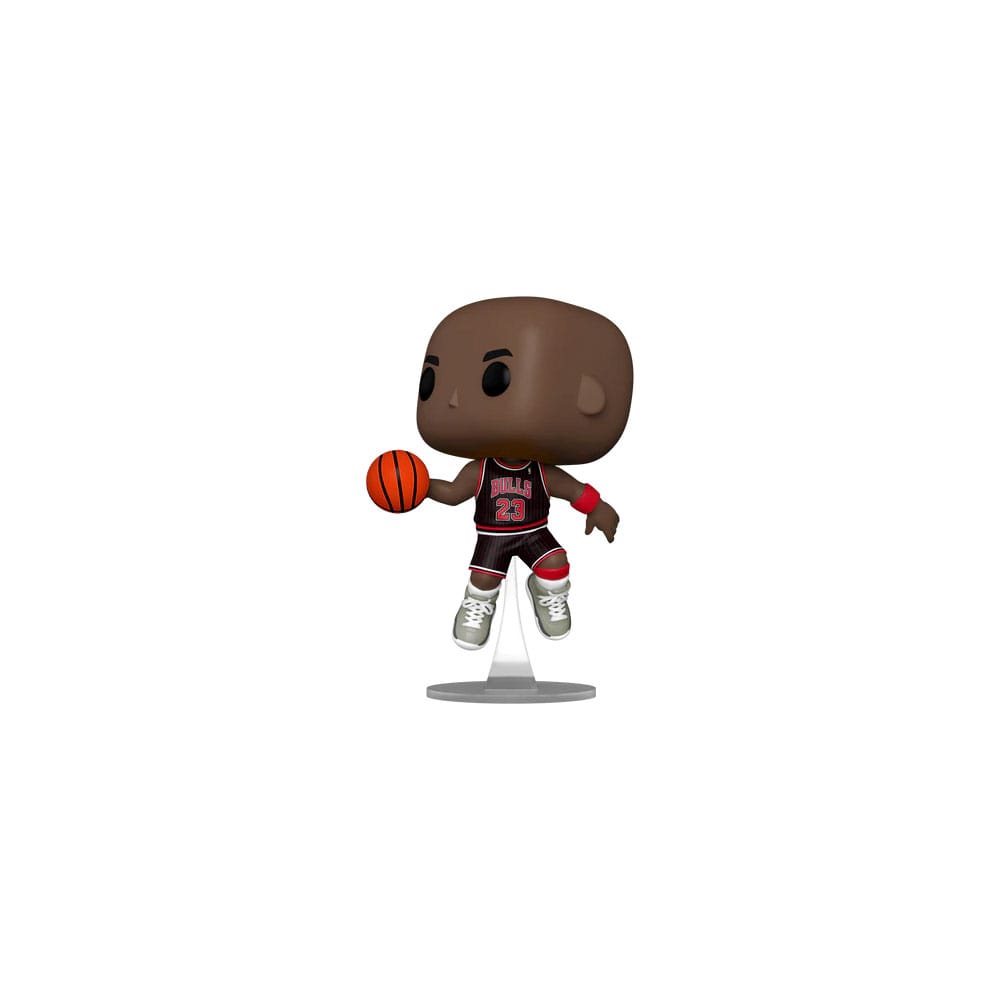 Funko Pop! Michael Jordan avec Jordans (Blk Pinstripe Jersey) – NBA