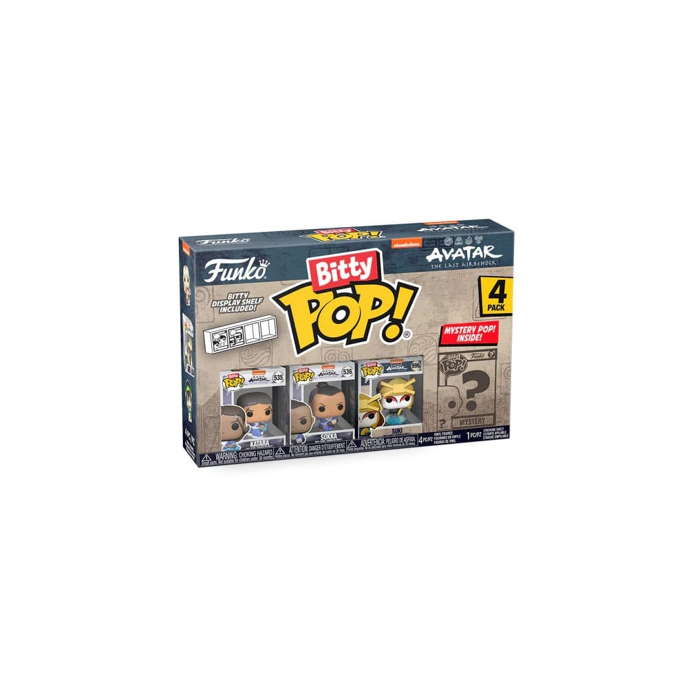 Bitty Pop! Avatar le dernier maître de l´air 4-Pack Series 4