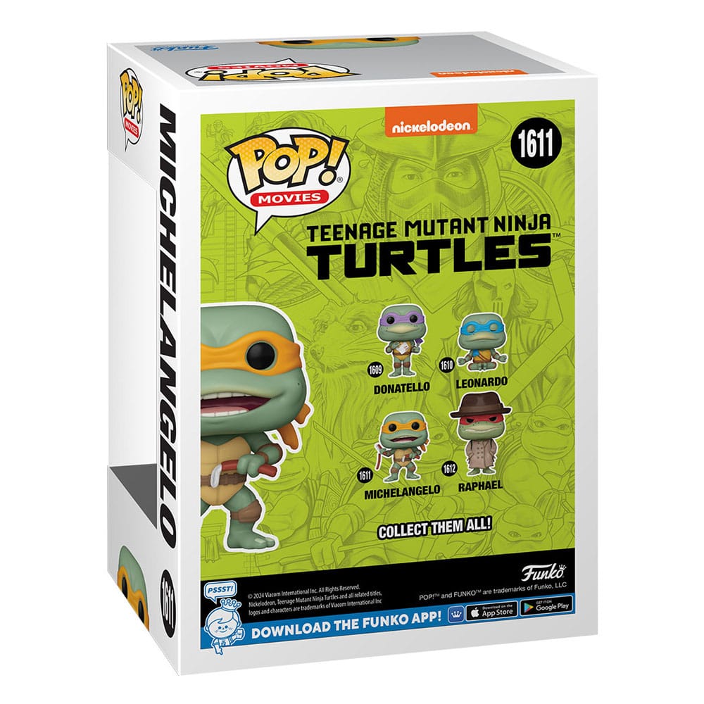 Funko Pop! Michelangelo avec Nunchakus Saucisse – Teenage Mutant Ninja Turtles