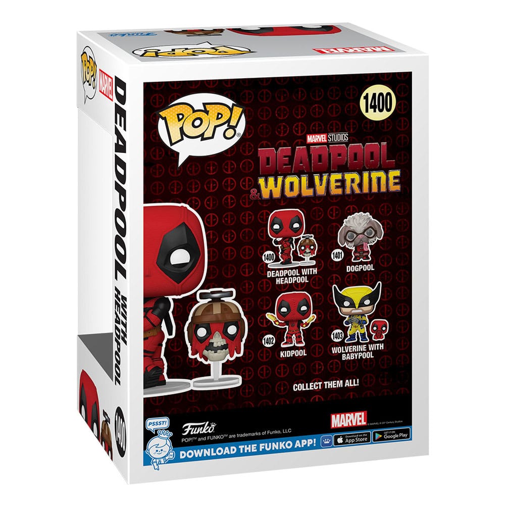 Pop! & Buddy Deadpool mit Headpool