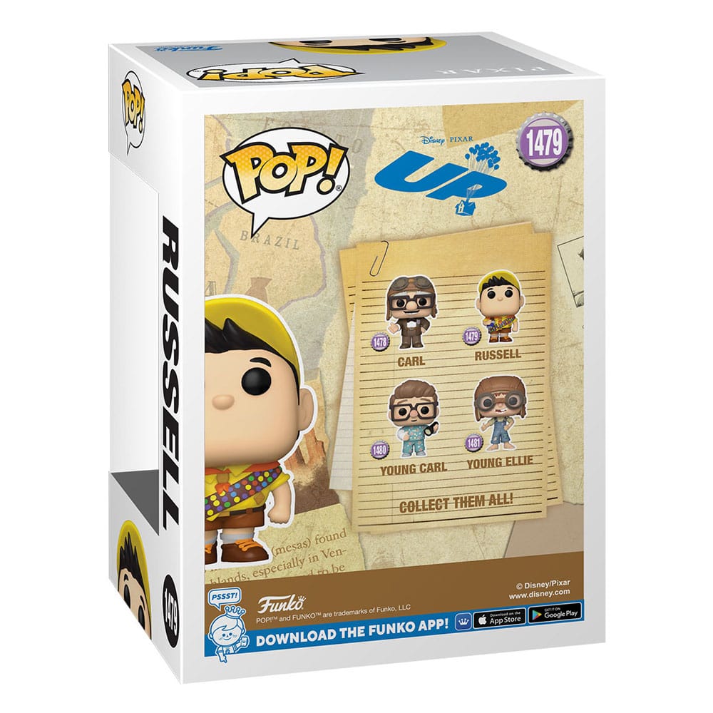 Funko Russell avec tablette de chocolat – Disney