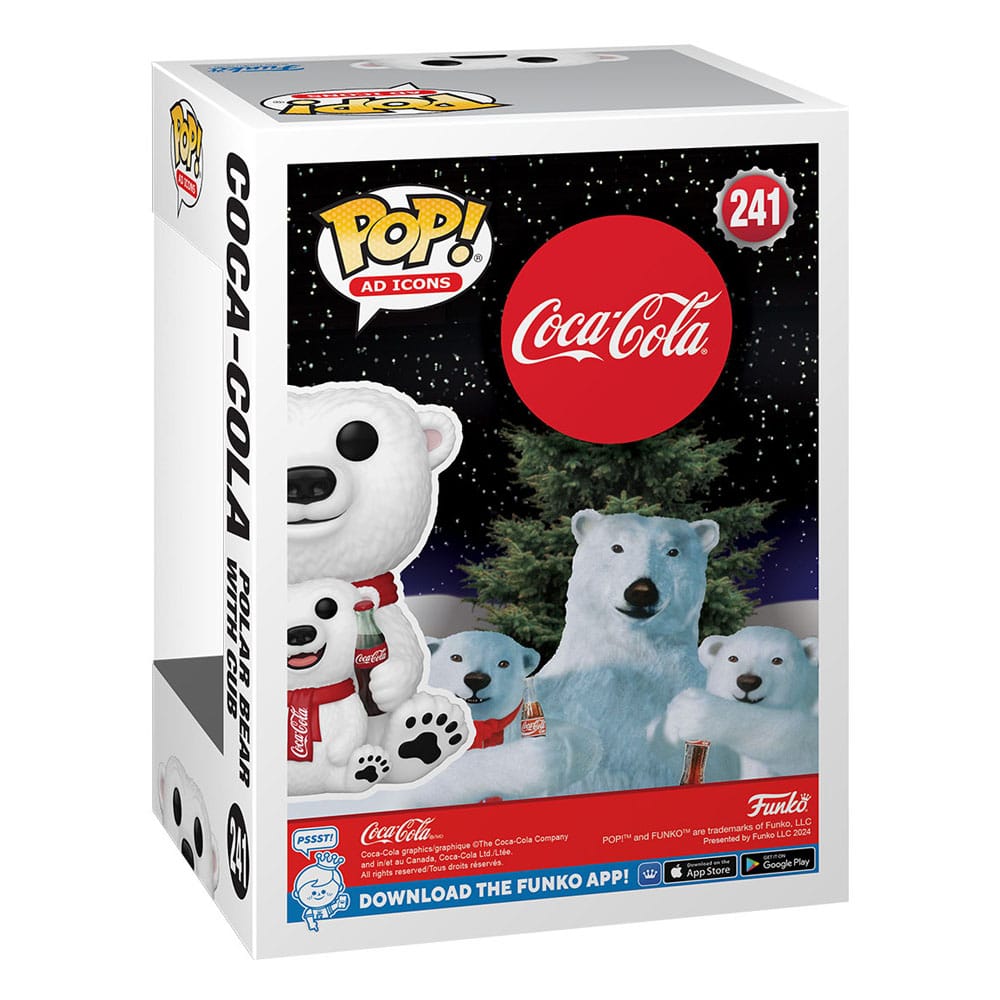 Funko Pop! Ours Polaire Coca-Cola avec son Petit