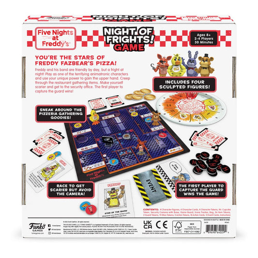 Vijf nachten bij Freddy's bordspel - Nacht van de Griezels