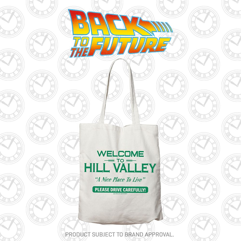 Back to the Future Tote Bag - Hill Valley