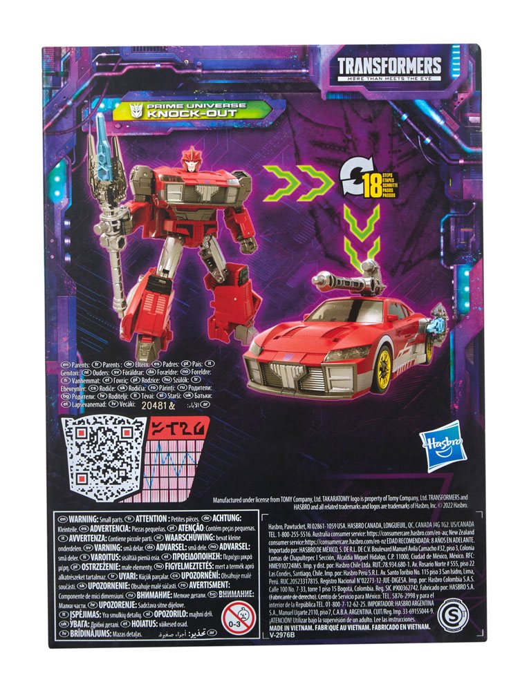 Transformers Generations Legacy Prime Universe Knock-Out – vue produit 11