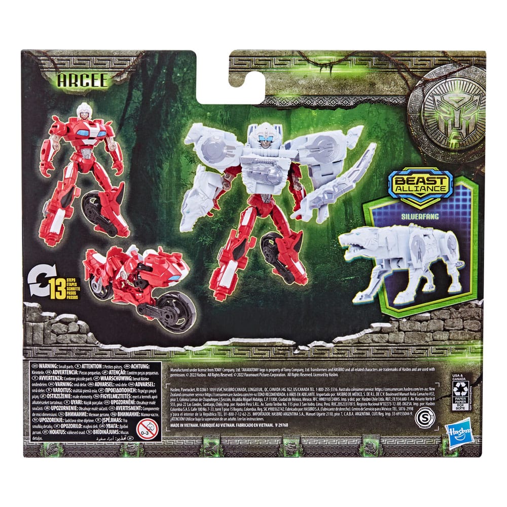 Transformers Beast Alliance Combiner Arcee & Silverfang