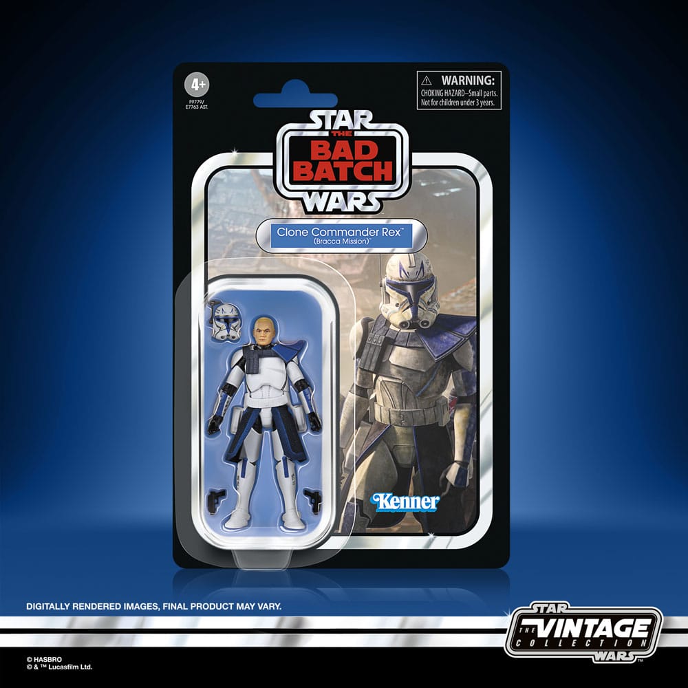Star Wars Vintage Collection Clone Commander Rex (Bracca-Mission)
