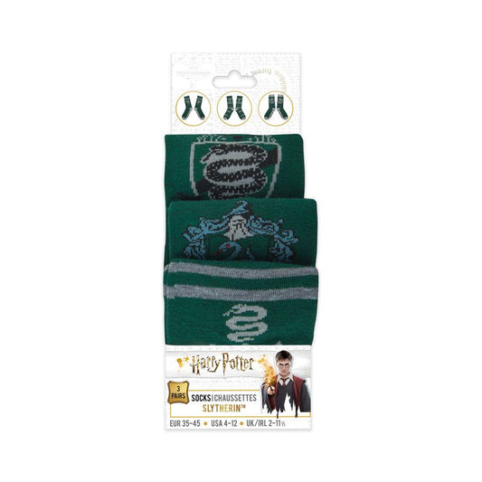 Harry Potter 3-Pack Socks - Slytherin