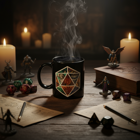 Dungeons & Dragons Thermobecher – Würfel
