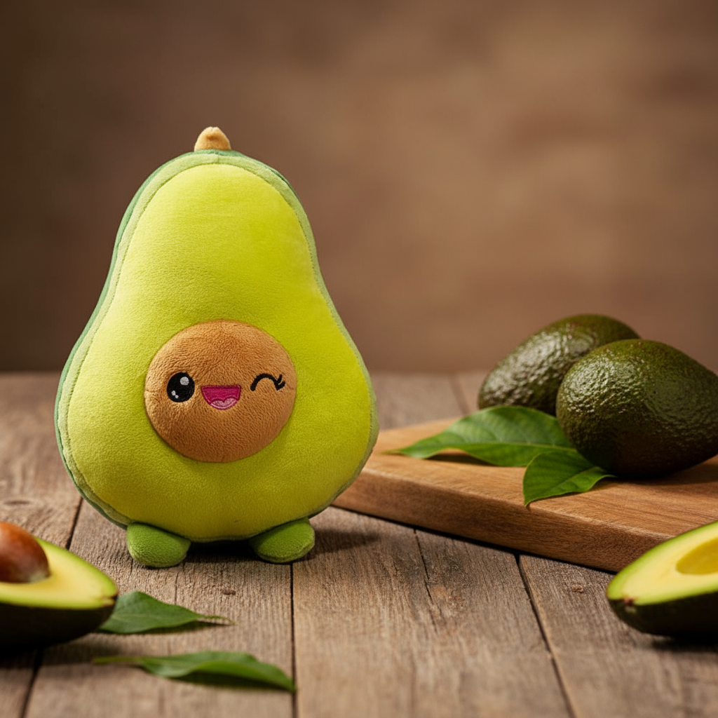Avocado-Plüsch
