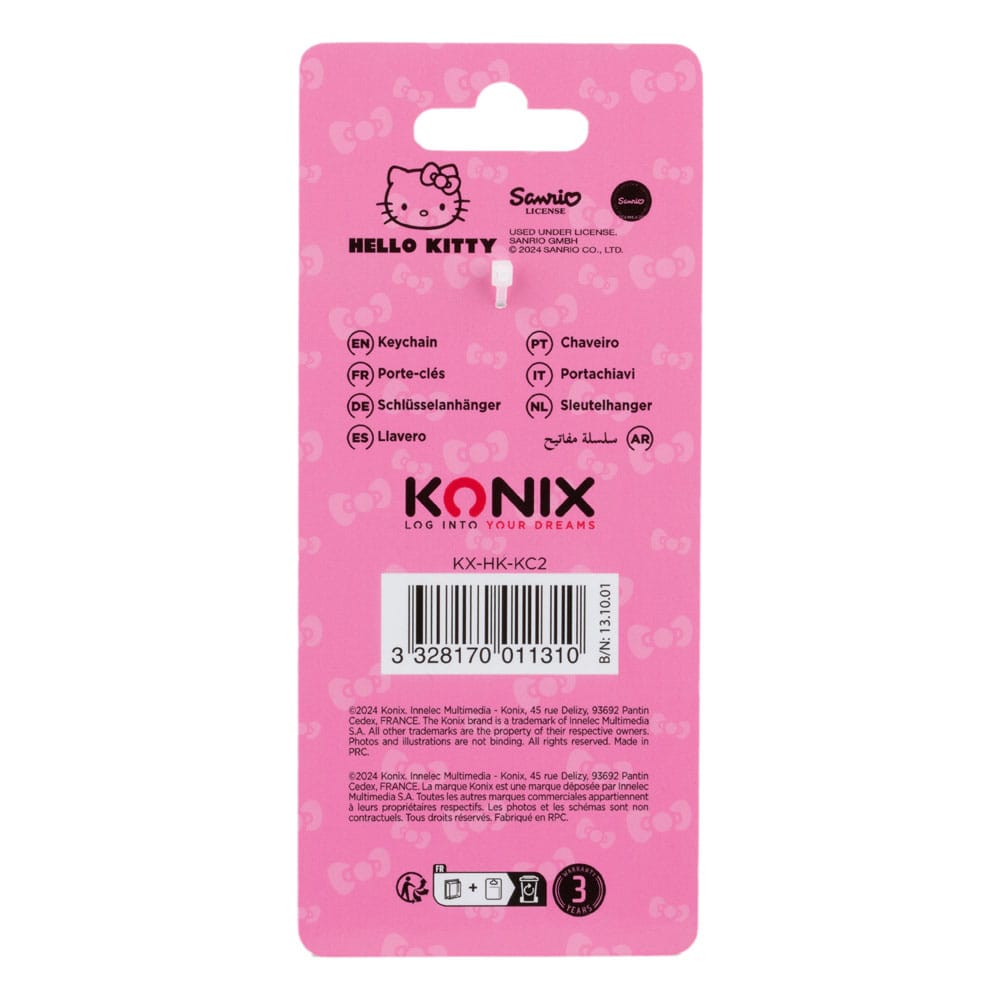 Porte-clés Hello Kitty Skate – vue 3