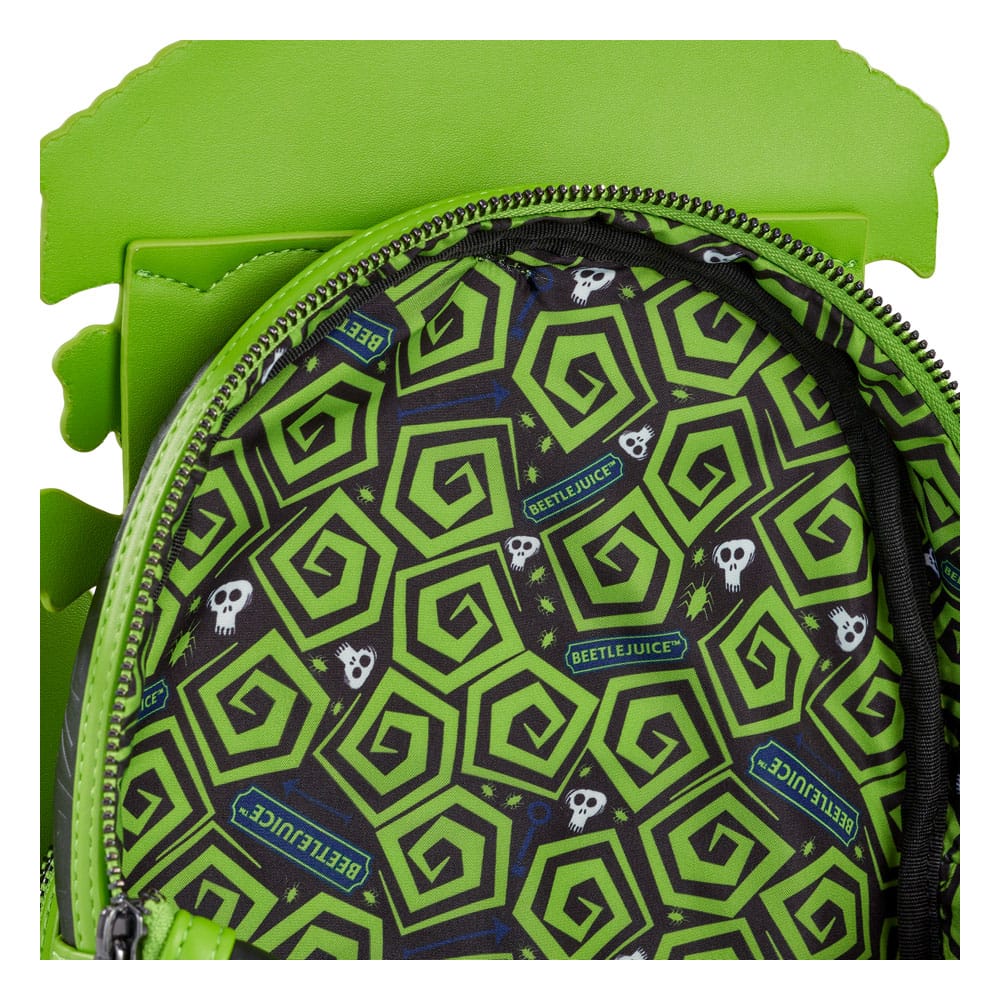 Mini Sac à dos Beetlejuice - Pinstripe - vue produit 4