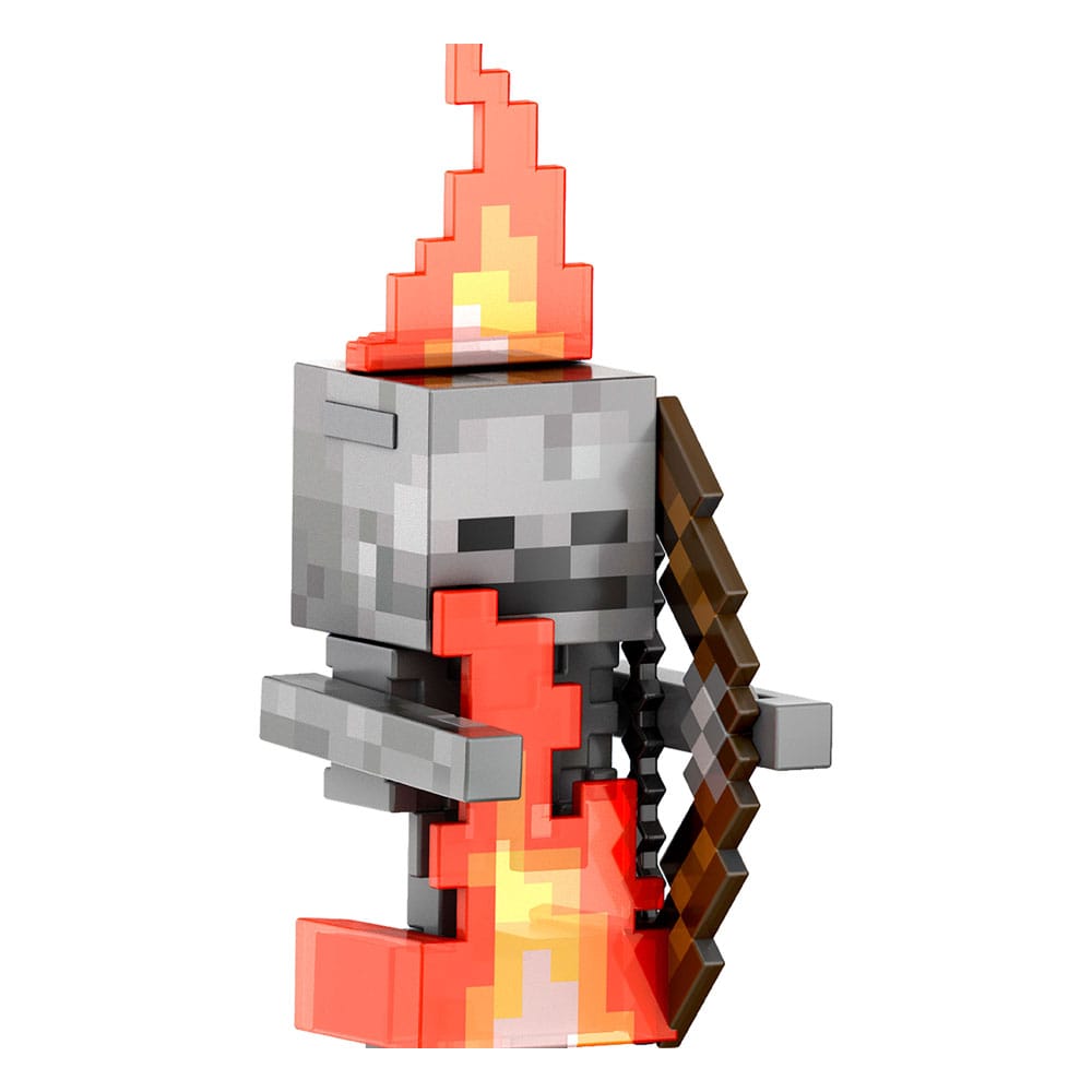Minecraft-Figur – Skelett auf Diamant-Niveau