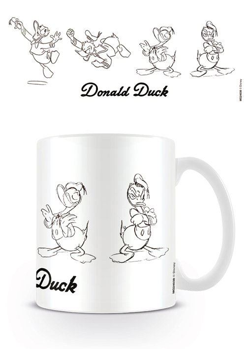 Donald Duck Skizzenbecher