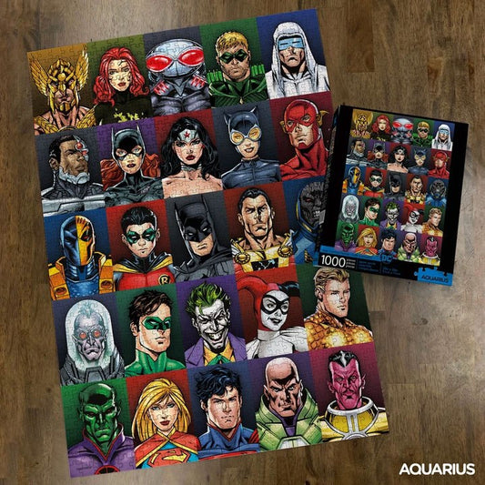 DC Comics Puzzle – Gesichter