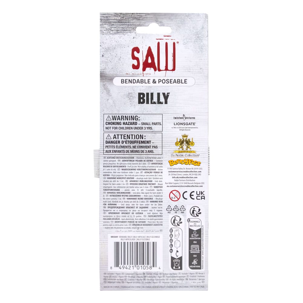 bendyfigs saw billy puppet noble collection