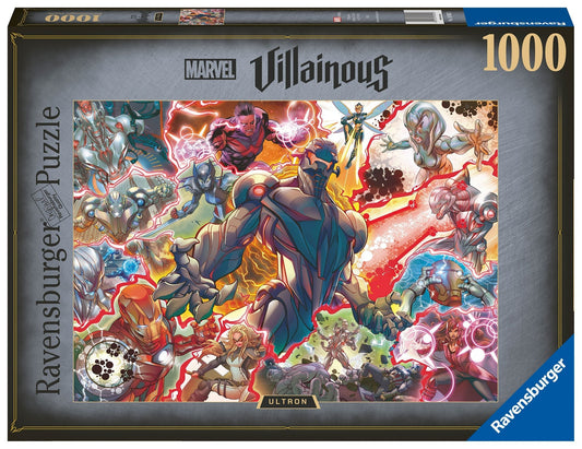 Puzzle Marvel Villainous Ultron 1000 pièces - Ravensburger