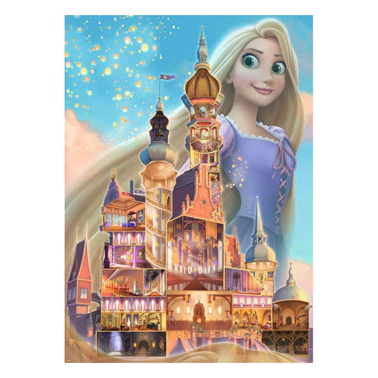 Puzzle Disney Castle Raiponce 1000 pièces - Ravensburger