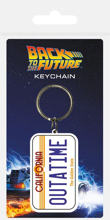 Porte-Clés Retour vers le futur - Plaque – vue produit 2