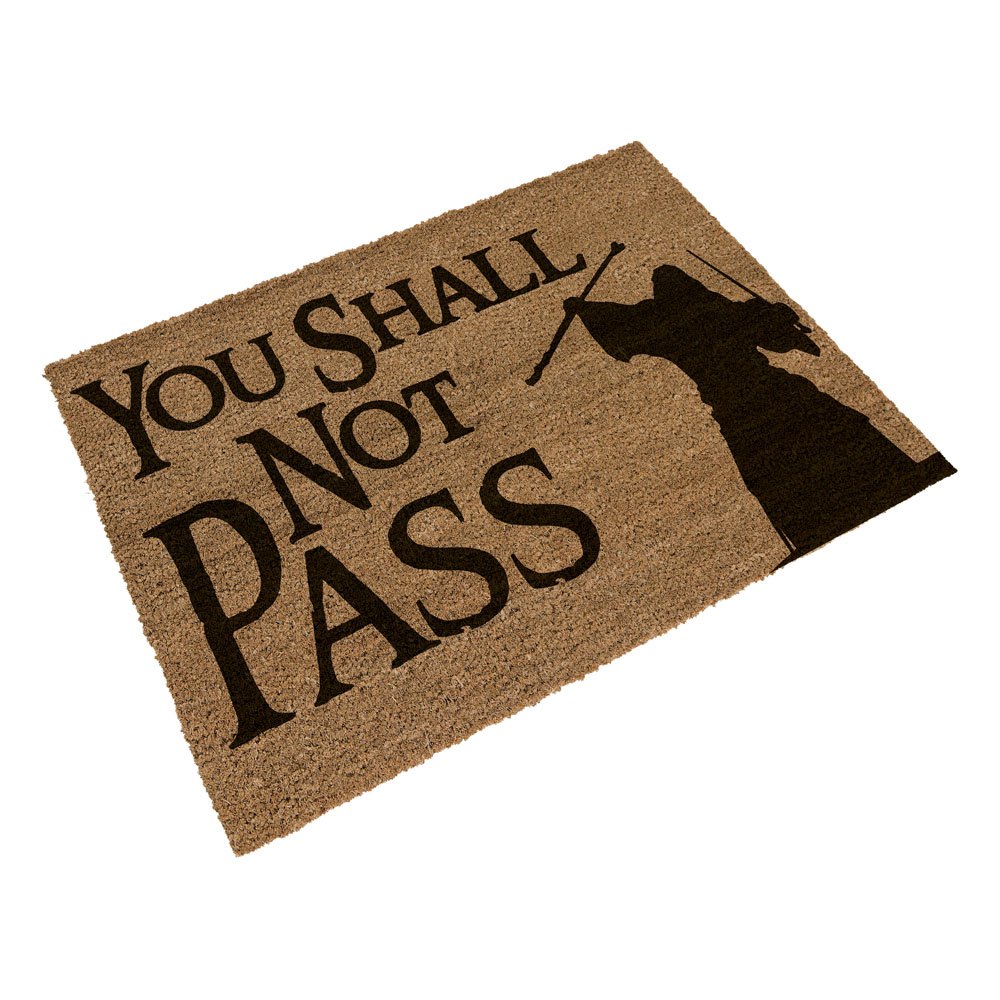 Herr der Ringe Fußmatte – You Shall Not Pass