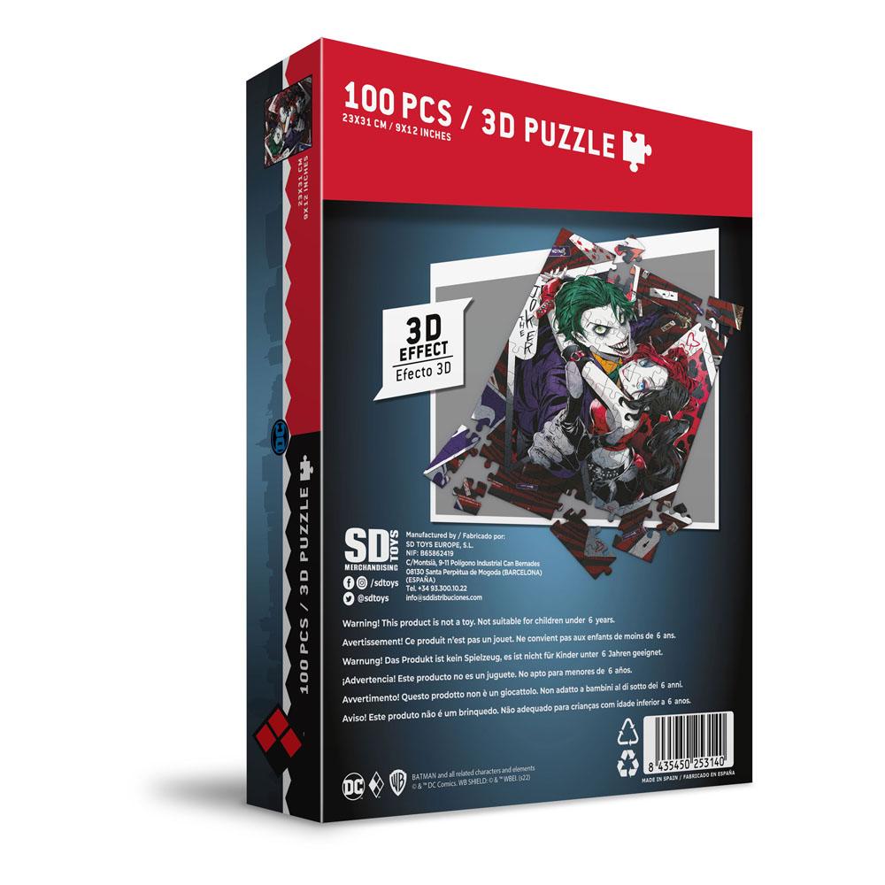 Das Joker & Harley Quinn Manga-Puzzle