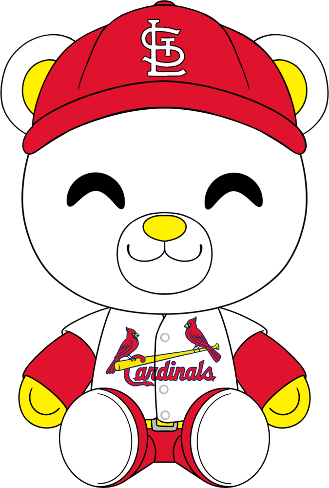 St. Louis Cardinals Bärenplüsch (23 cm)
