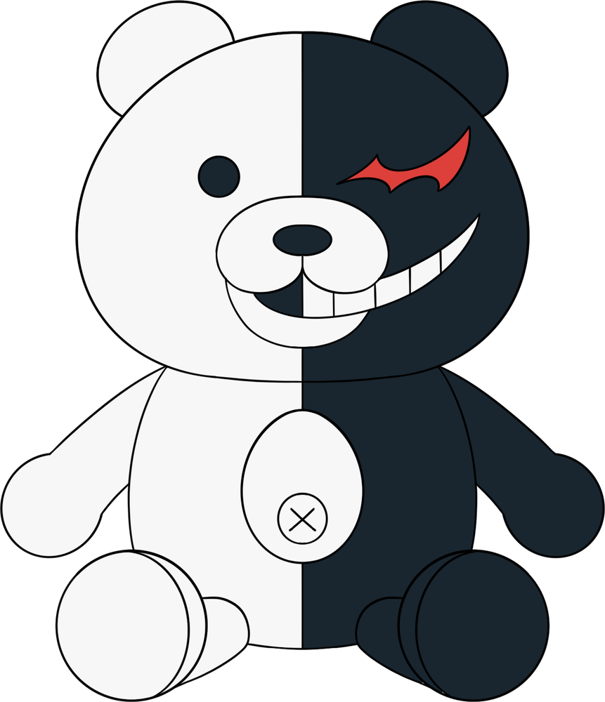 Monokuma Plüsch (23 cm)