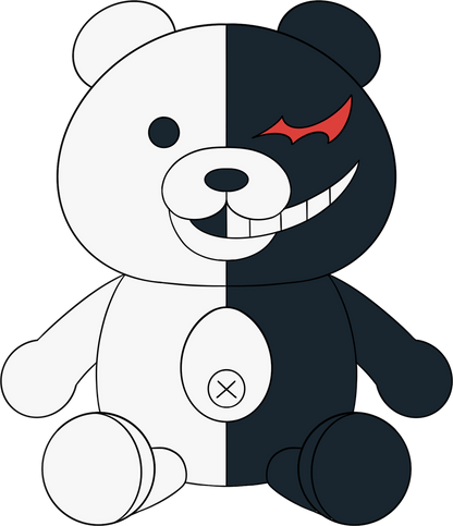 Monokuma Plüsch (23 cm)