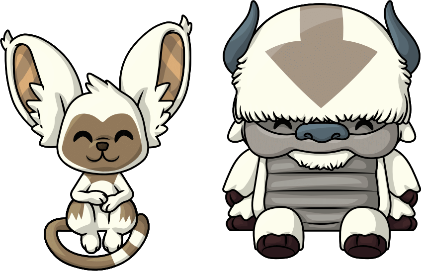 Appa & Momo Monitor-Buddies