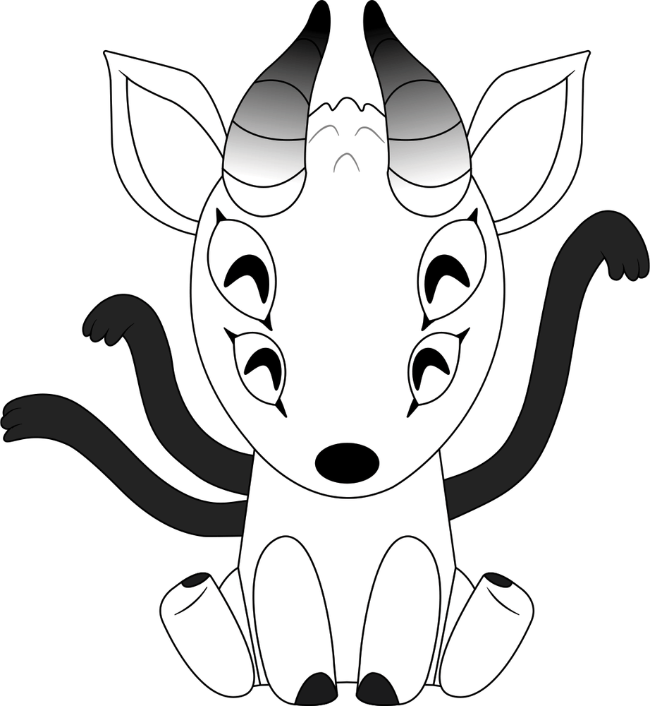 DikDik Plüsch (23 cm)