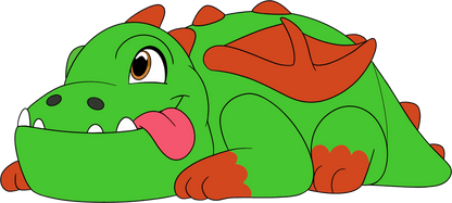 Baby-Drache Plüschtier (23 cm)