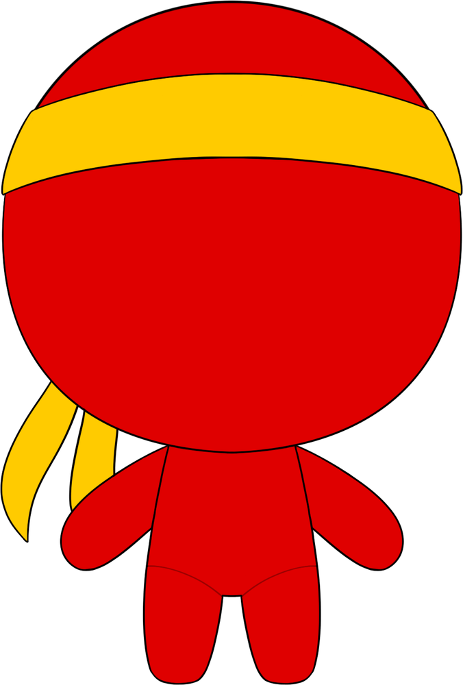Roter Schlüsselanhänger
