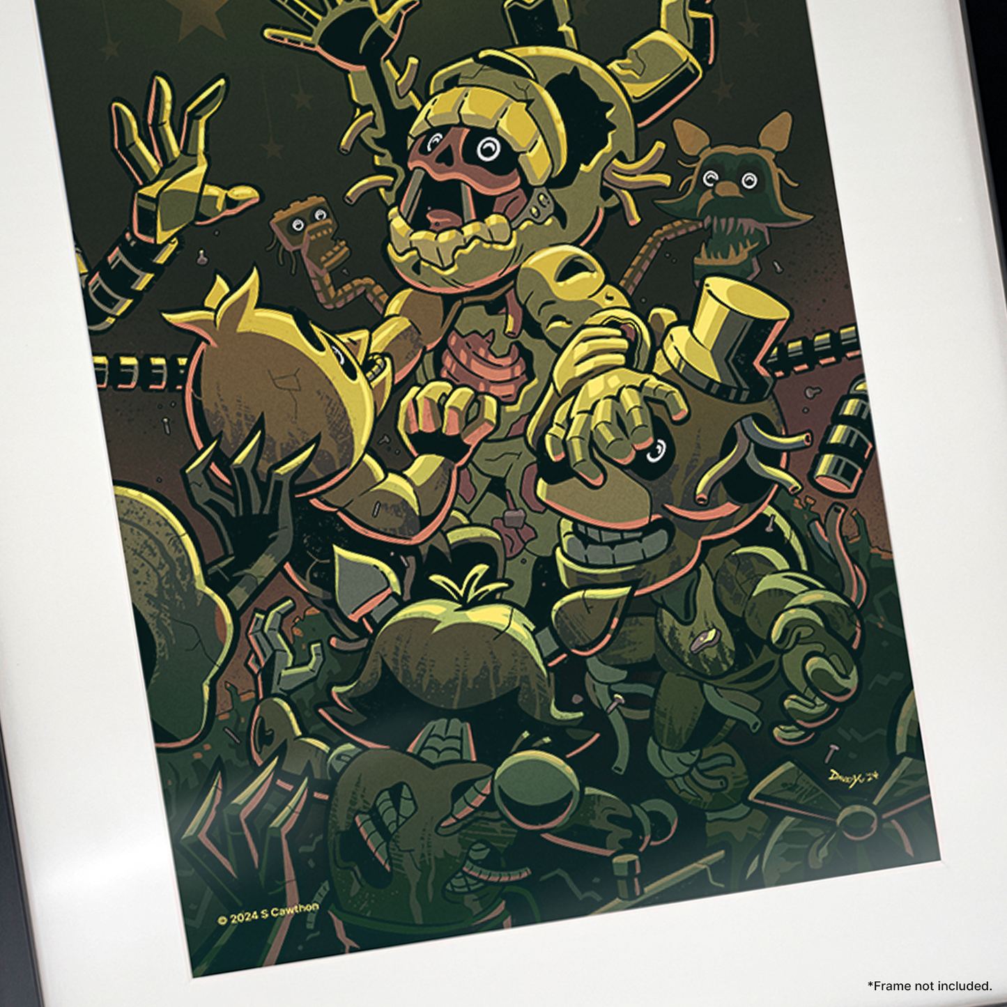 Five Nights at Freddy's Game 3 Print