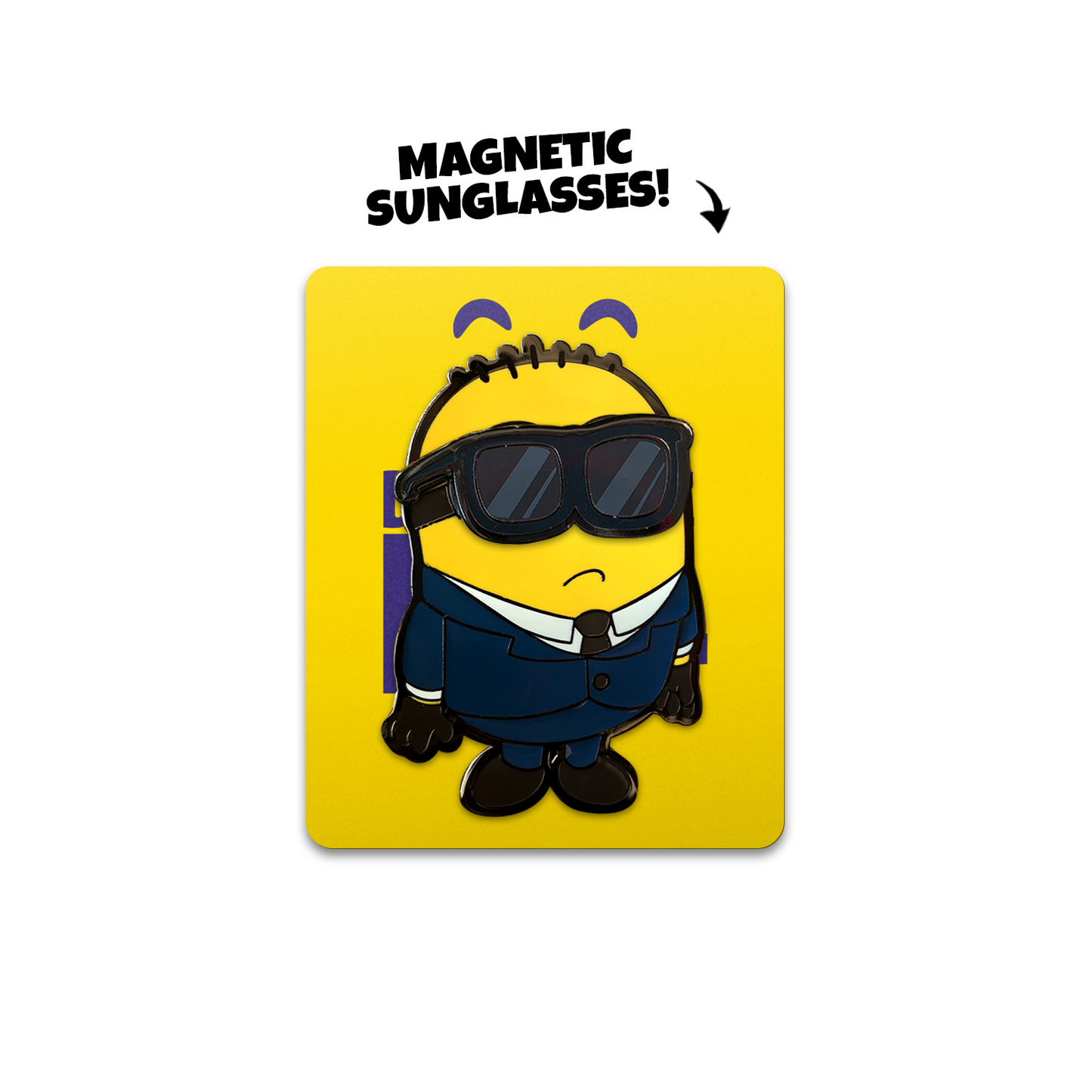 Sonnenbrillen-Anzug Minion Pin
