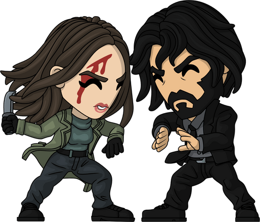 Die Ballerina und John Wick