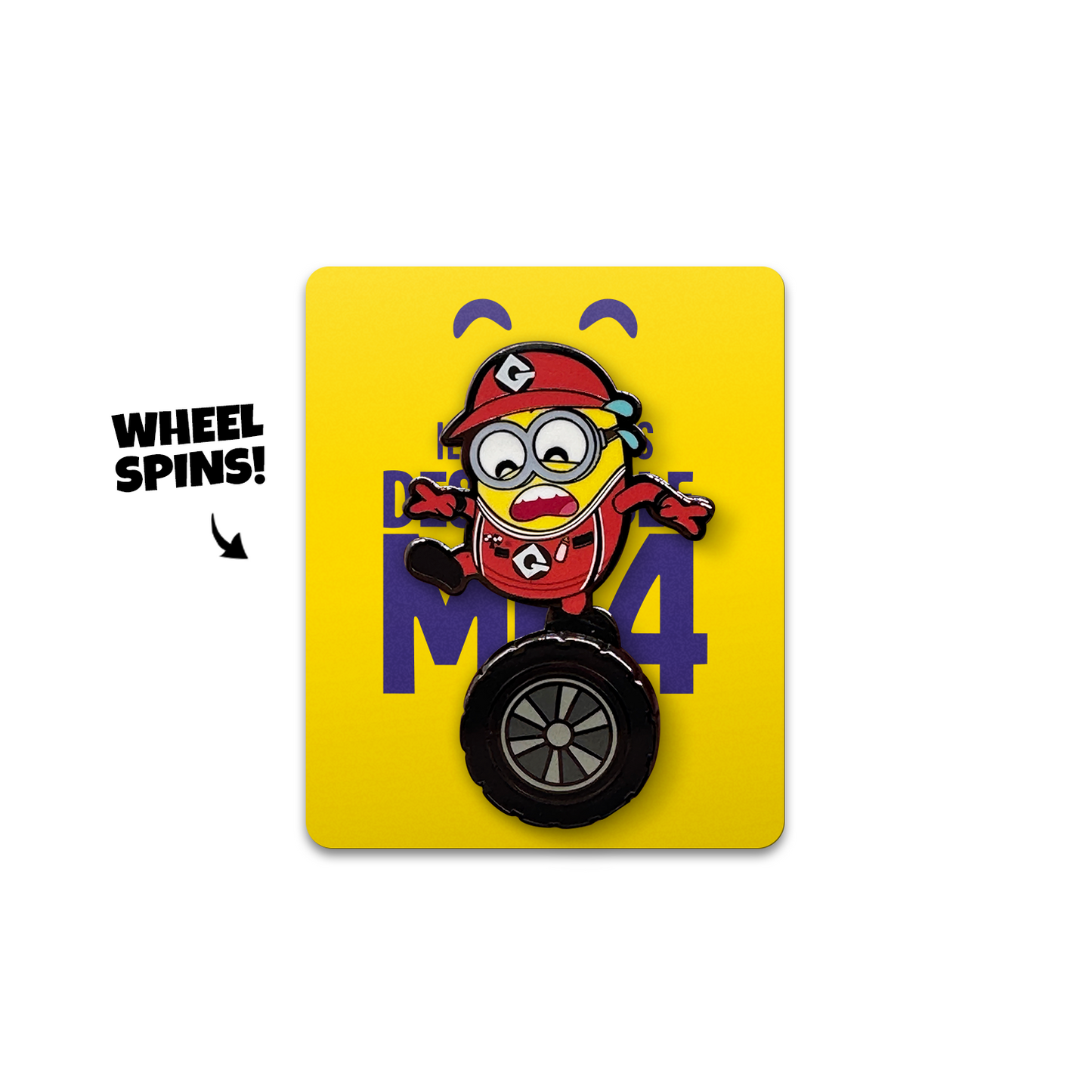 Reifen-Minion drehender Stift