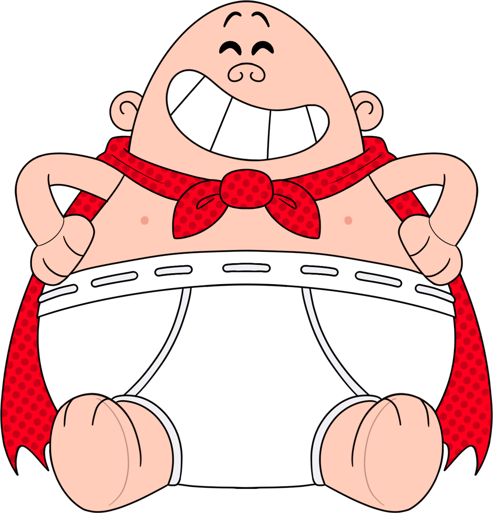 Captain Underpants Plüschtier (23 cm)