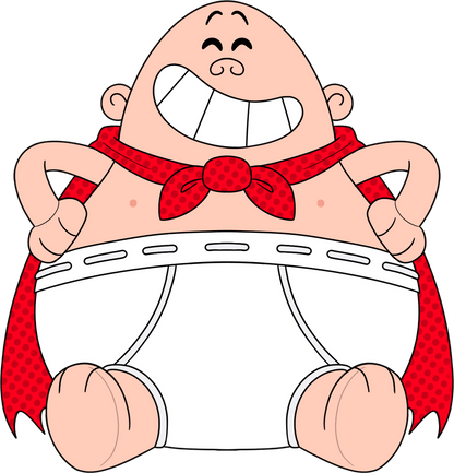 Captain Underpants Plüschtier (23 cm)