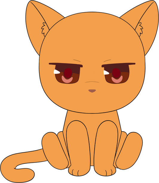 Kyo Katze Plüschtier (23cm)